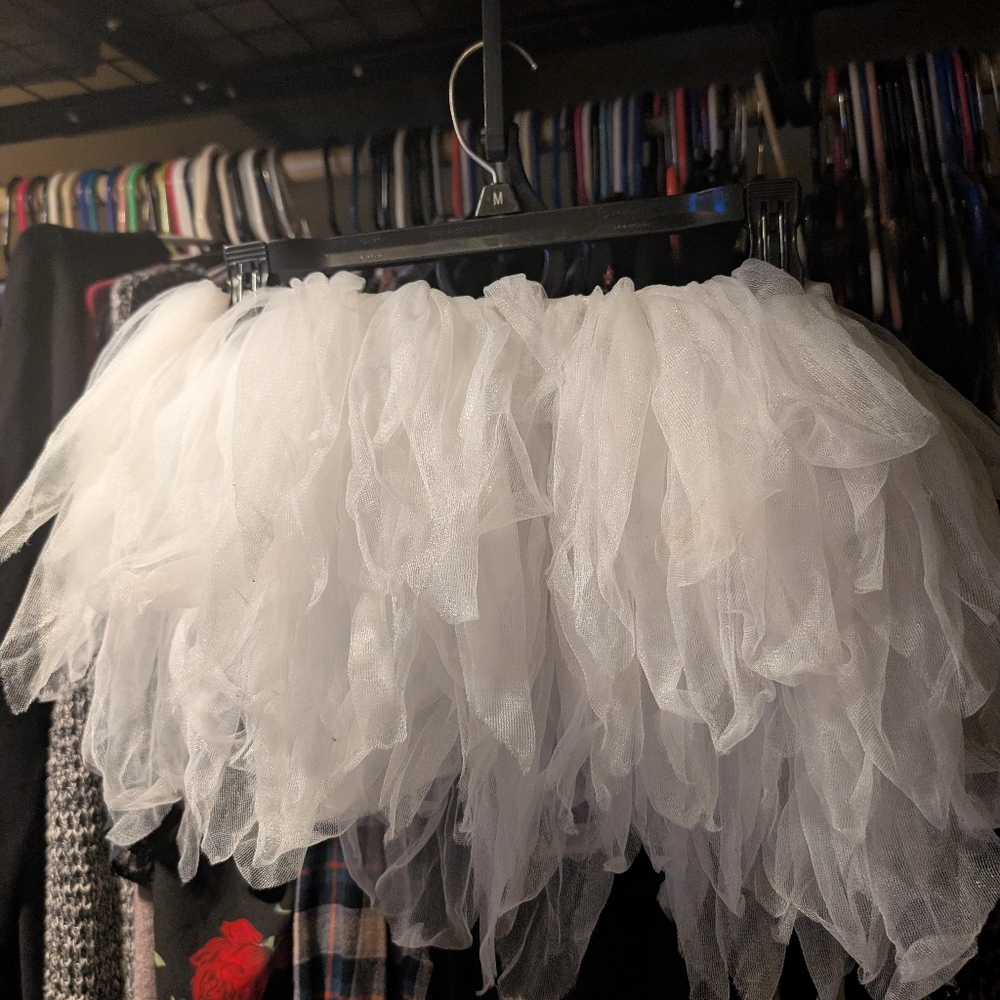 Set Of 5 Spirit Dress Up Tutu Skirts (White, Black, Red, Pink, Purple)